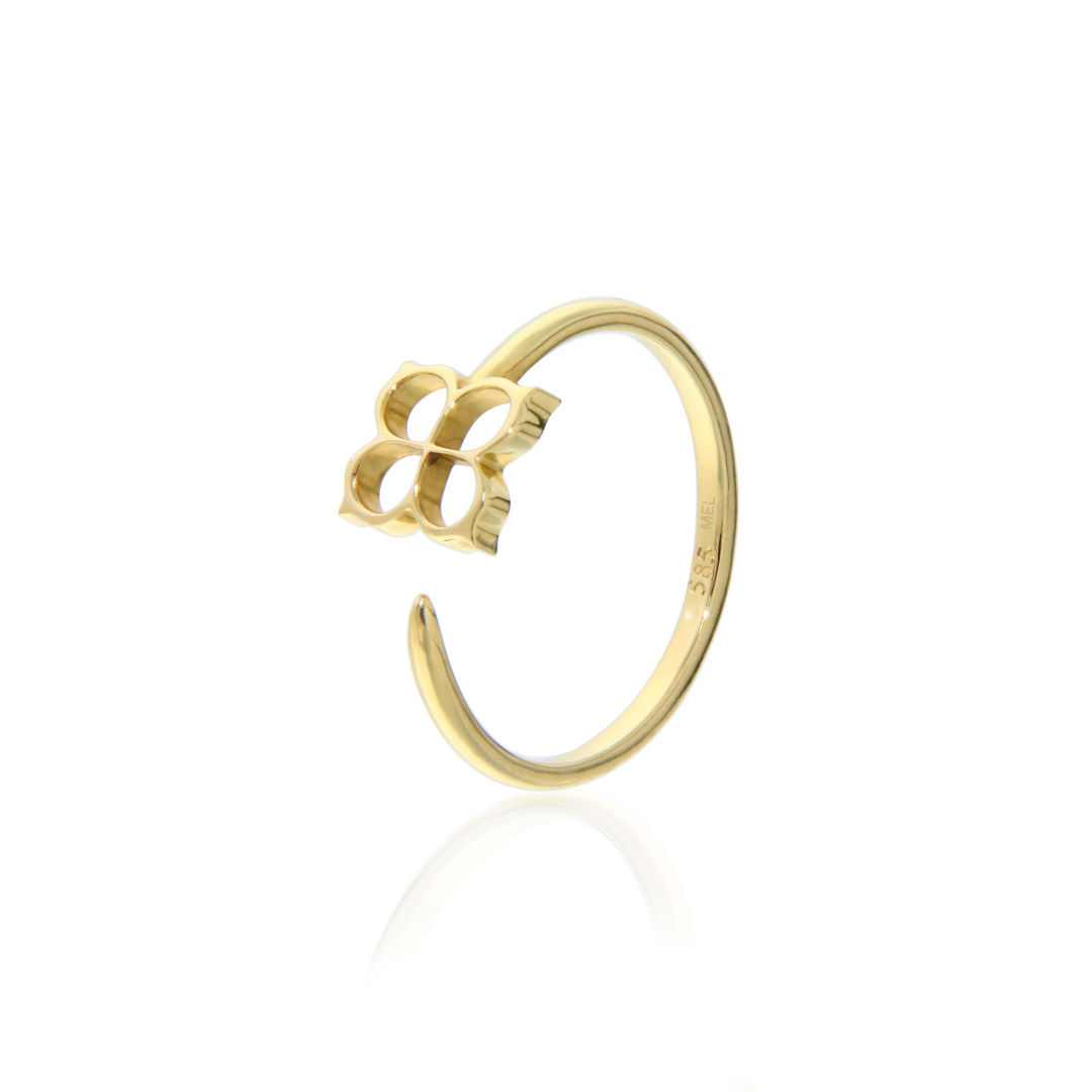 Inel Meliem Signature Clasic din aur 14K
